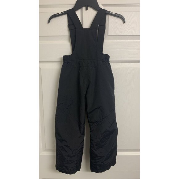 Slalom XS 4/5 Kids Outdoor Winter Ski Snowboard Bibs Black - Picture 2 of 6